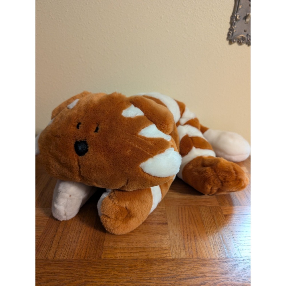 Jumbo Rufus N Red Kitty Cat Kitten Plush Stuffed Animal Commonwealth 23" 03' Y2k
